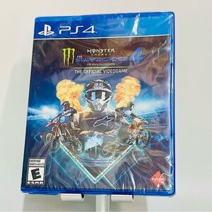 PS4 Monster Energy Supercross 4 Video Game